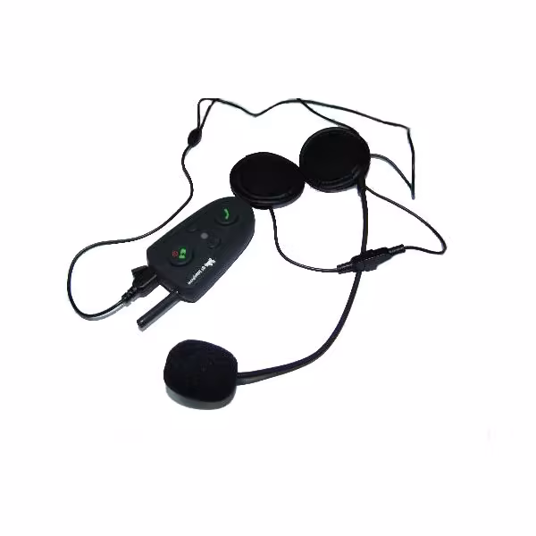 100M オートバイ ヘルメット ヘッドセット インターコム Bluetooth ハンドフリー キット