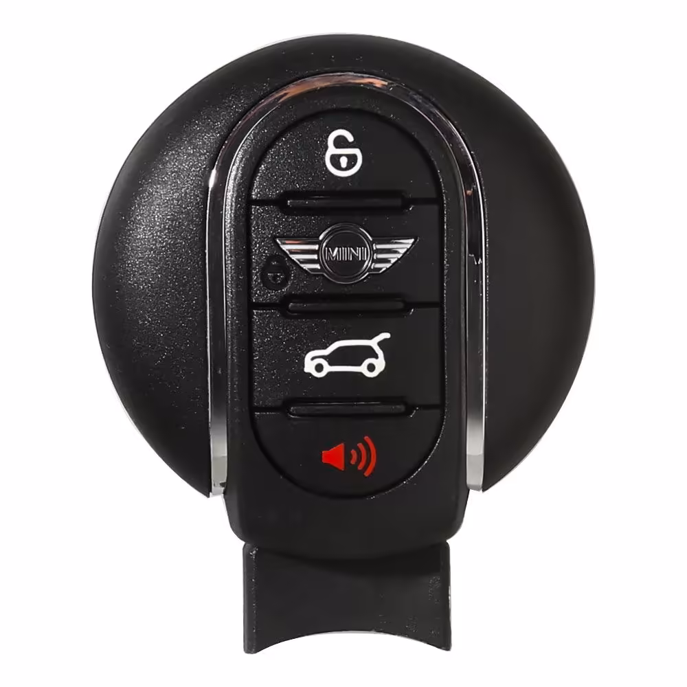 BMW MINI 433MHz FCC ID NBGIDGNG1 のための元の新しい 3+1 ボタン スマート カード