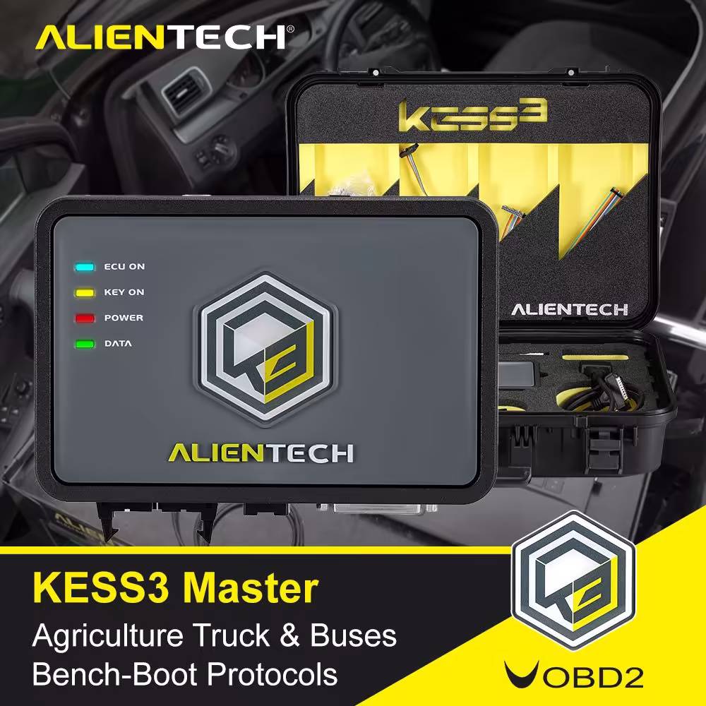 オリジナルAlientech KESS V3 KESS3 マスター農業トラック&バス ベンチブートプロトコルの活性化