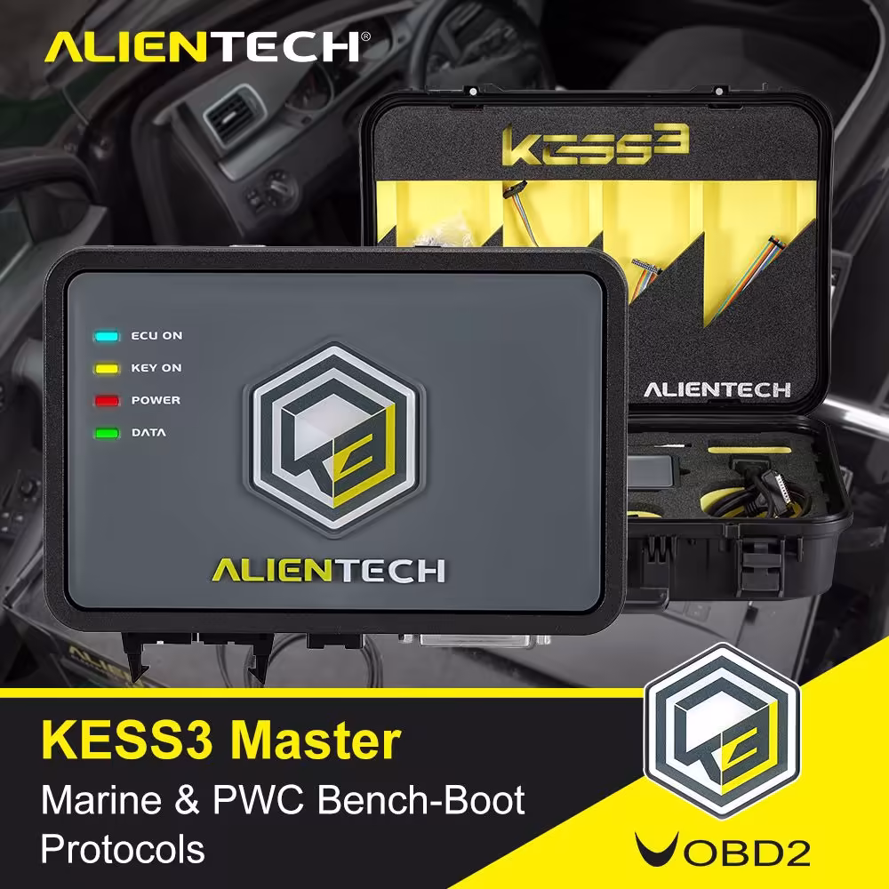 オリジナル Alientech KESS V3 KESS3 マスター マリン & PWC ベンチブート プロトコル アクティベーション