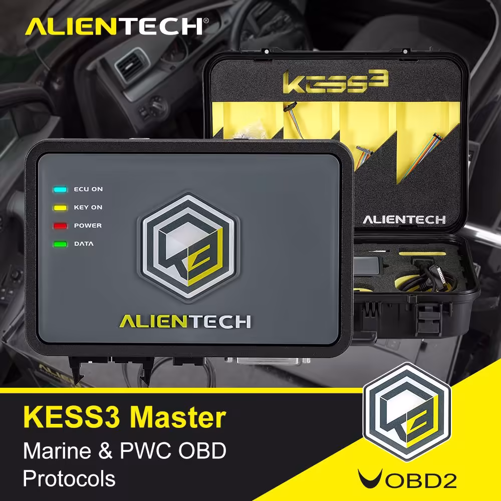 元のAlientech KESS V3 KESS3のマスターの海洋およびPWC OBDのプロトコルの活性化