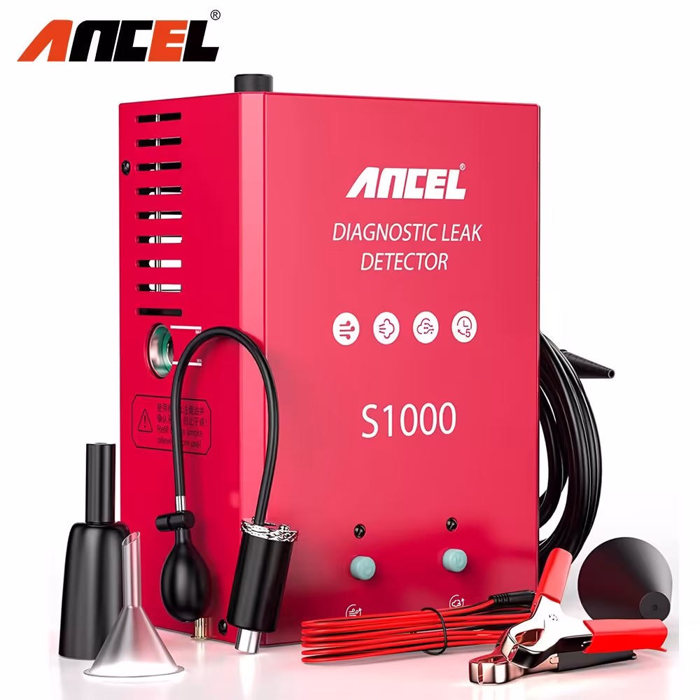 ANCEL S1000自動車EVAP煙機真空漏れ探知器12Vオートバイ車軽トラックボートのための内蔵空気ポンプ