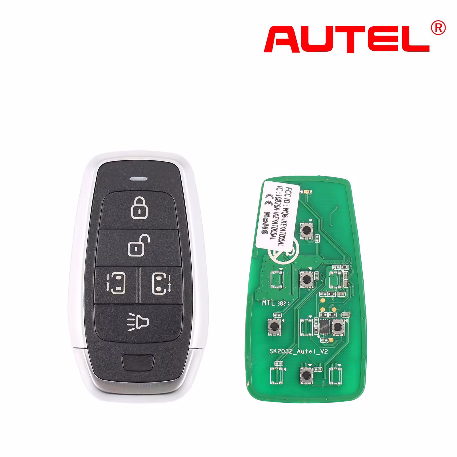 AUTEL IKEYAT005CL 5ボタン独立した普遍的なスマートキー 5pcs/lot