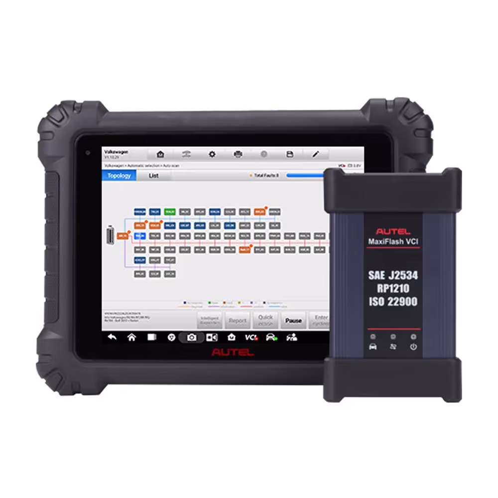MaxiFlash VCI が付いている 100% 元の Autel Maxisys MS909 の知的な完全なシステムの診断タブレット