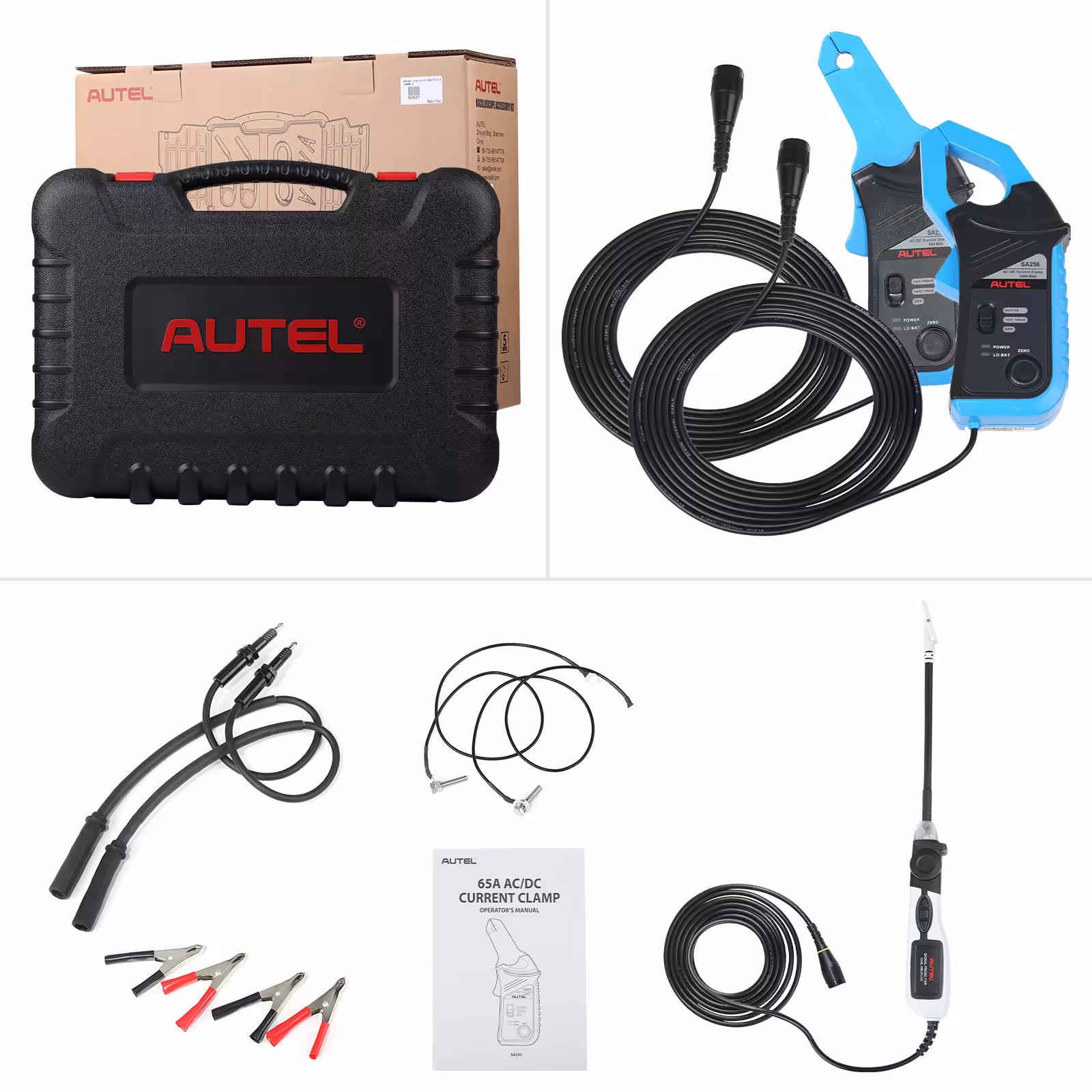 Autel MaxiSys MSOAK オシロスコープ アクセサリー キット Autel Ultra, MS919 および MP408 に含まれる MaxiFlash VCMI で働く