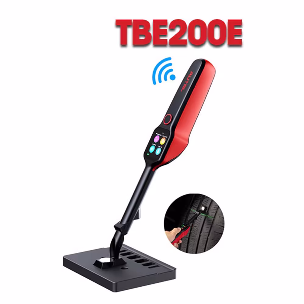 Autel MaxiTPMS TBE200Eタイヤブレーキ検査機2022年最新のレーザータイヤトレッド深さブレーキディスクはITS600Eとの2in1テスターの仕事を磨く