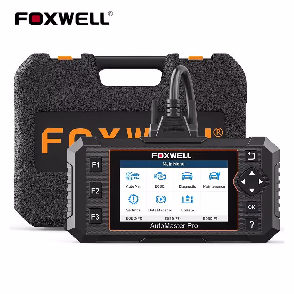 2023 FOXWELL OBD2の走査器NT624の精英車の診断の走査器すべてのシステムABS/SAS/TPS/Oil/EPBはOBD2の走査器の診断ツールを再設定します