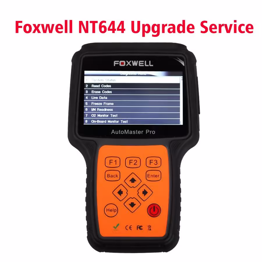 Foxwell NT644 AutoMasterをNT644 Proサービスにアップグレード