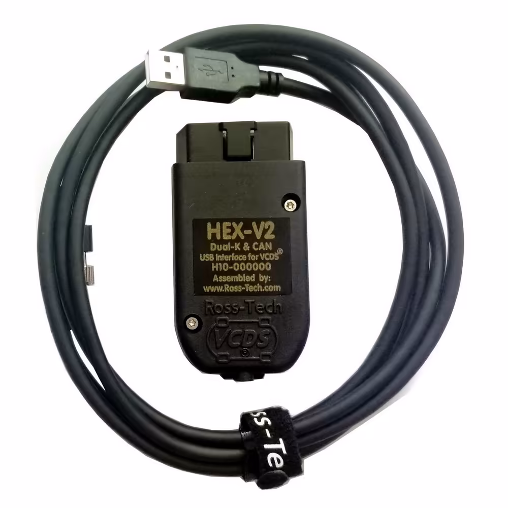 VW Audi Seat Skoda のための VCDS V20.42 の HEX V2 HEX V2 の二重 K および USB VAG 車の診断インターフェースが可能です