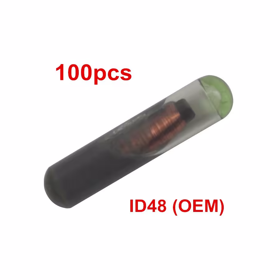 100pcs ID48トランスポンダー破片(OEM)-タンゴプロコピーID48破片