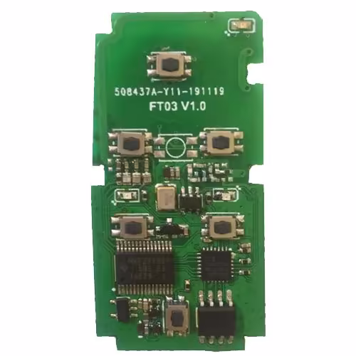 トヨタ/レクサスのためのLonsdor FT03-0120 312MHz 5/6ボタンスマートキーPCB
