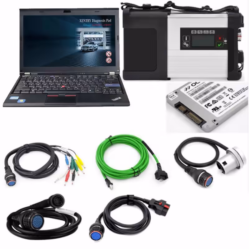 最高のMB STAR C5用2022.12ソフトウェアSSD用MB SD C5フルセット用Lenovo X220