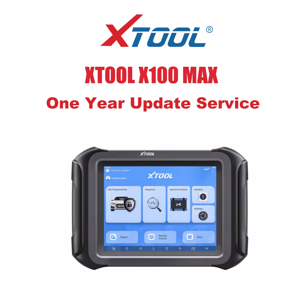 XTOOL X100 MAXの1年間の更新サービス