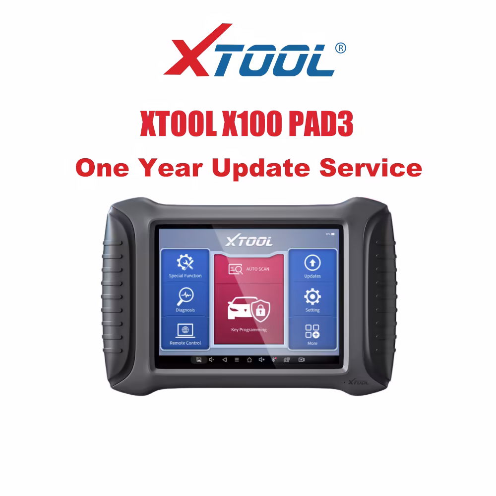 XTOOL X100 PAD3の1年間の更新サービス