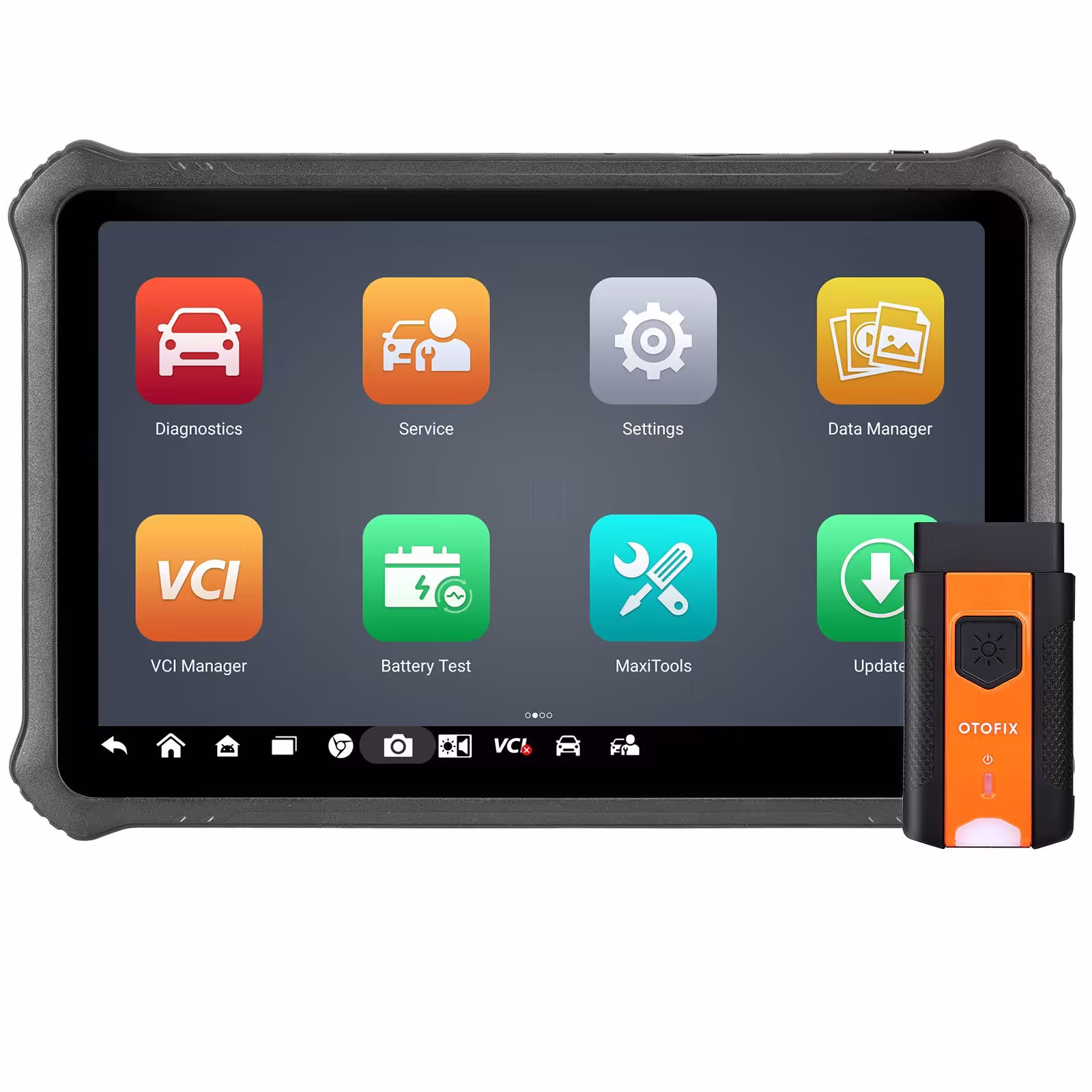 アンドロイド 11.0 のサポート ECU コーディング、40+ サービス、完全なシステム、FCA AutoAuth の 2025 OTOFIX D1 PROS 車診断ツール