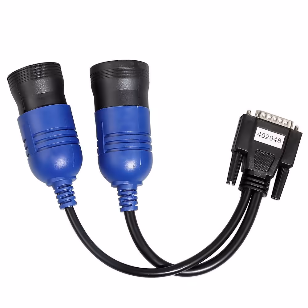XTruck USB リンクディーゼルトラックの診断インターフェースおよびVXSCAN V90のための9および6のPin Deutsch J1708 + J1939 スプリッターケーブルアダプター