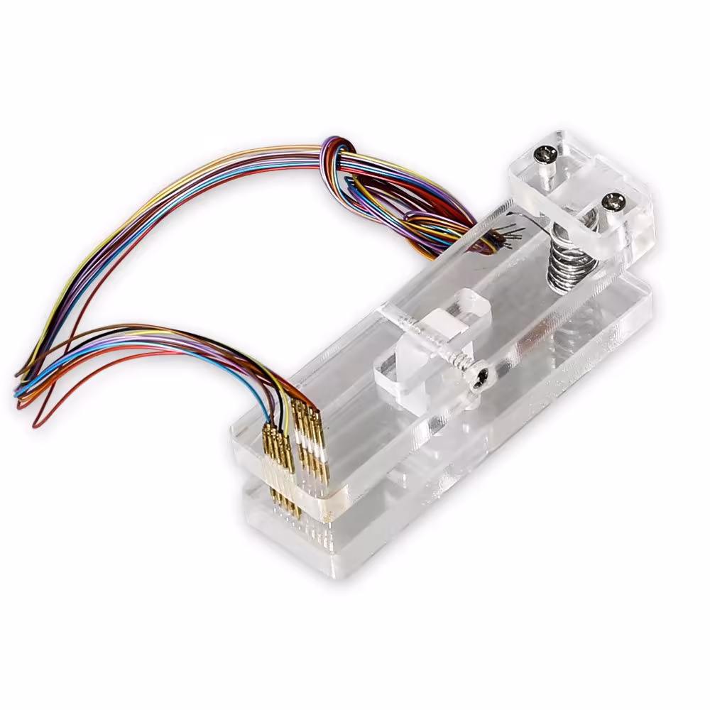 1.0MM 2.54MMプログラマーのテストクリップのテストクリップのダウンロード固定器の燃焼ツールクリップ