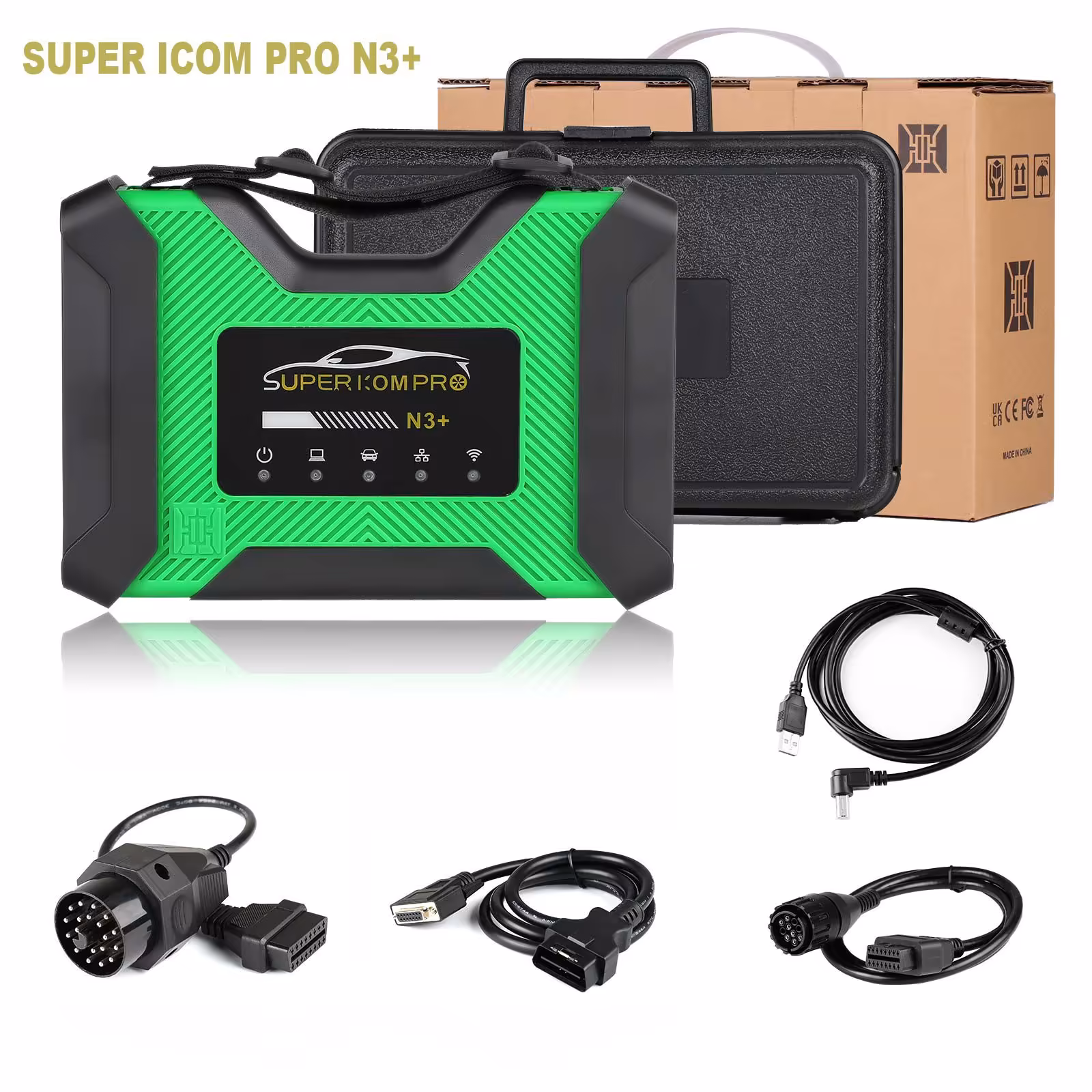 Super ICOM Pro N3+ BMW Full Configuration Plastic Box Supports DoIP J2534 , WiFi and USB connection