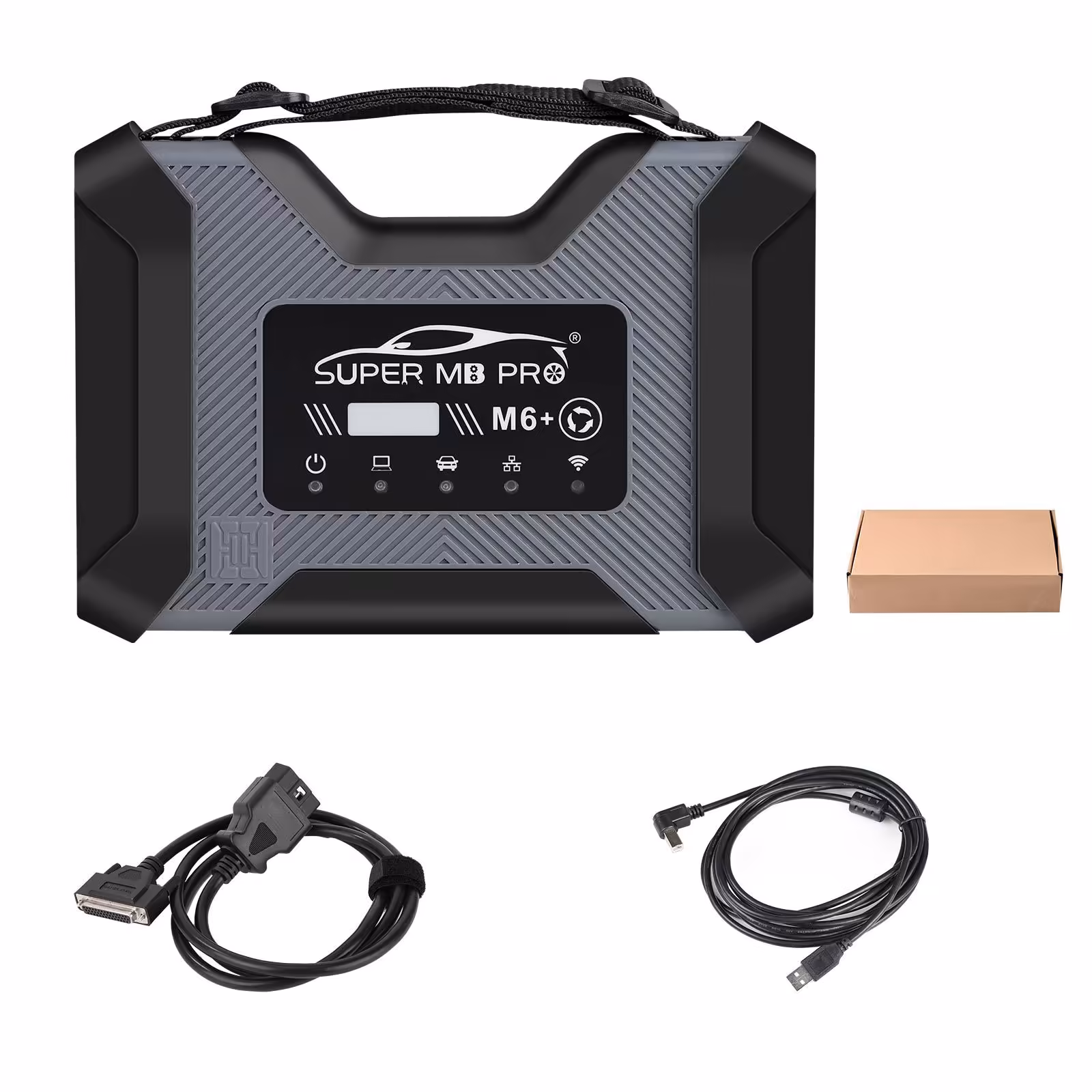 OBD2 16pinケーブル+USBケーブルのサポートBMWのBENZ DOIPの無線診断ツールのための2025の超のMBプロM6+プロOBDの標準版