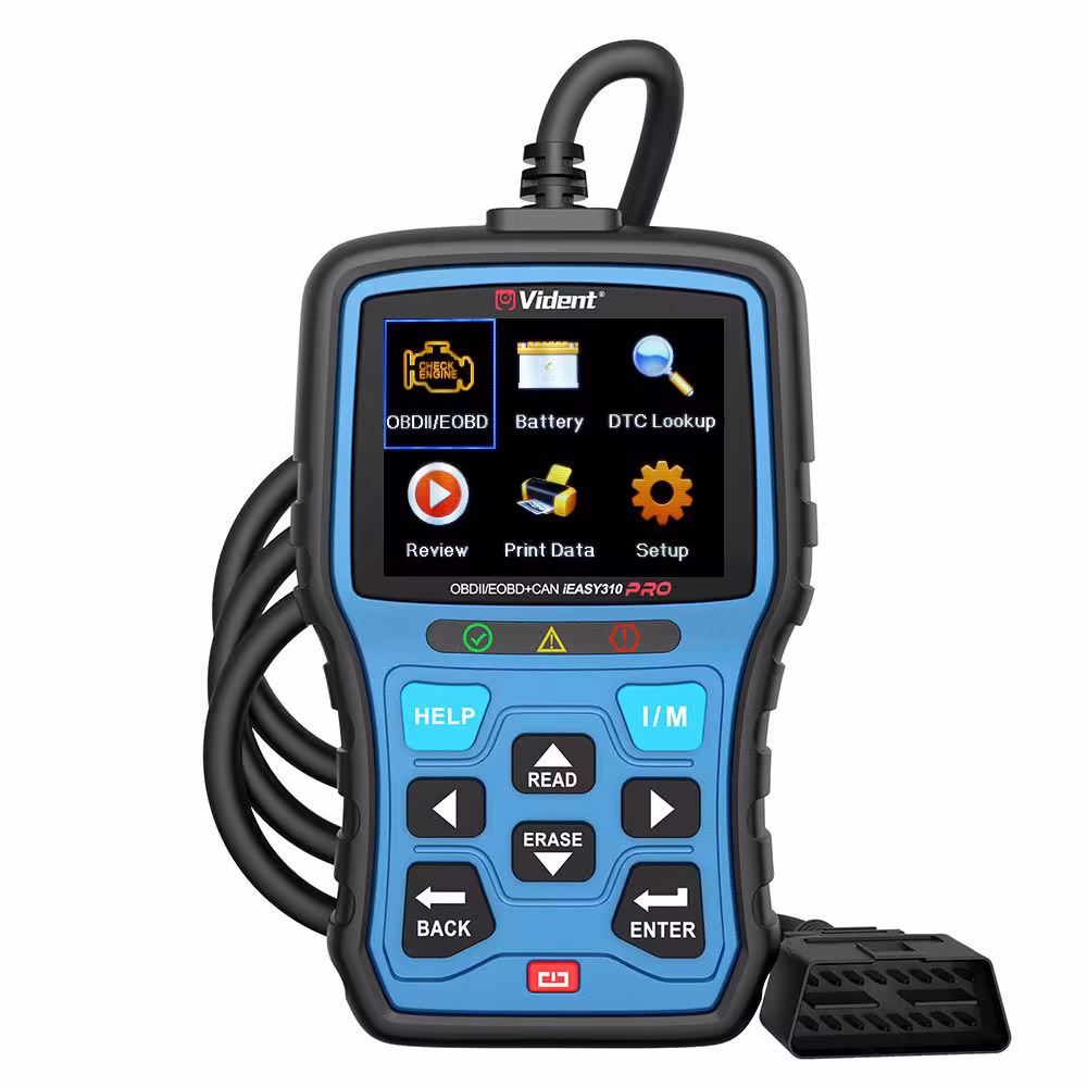 Vident iEasy310ProはOBDII/EOBDコードリーダーの多言語を使うことができます