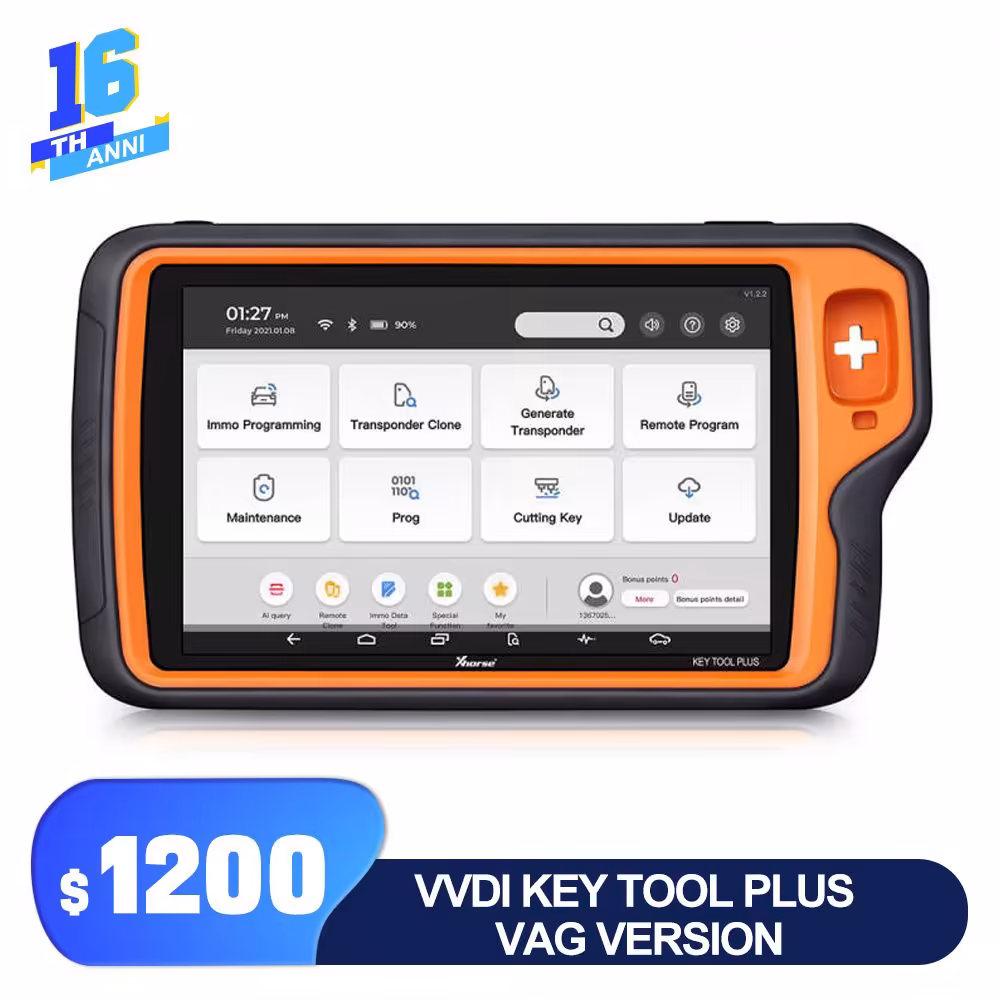 2023 Xhorse VVDI キーツール プラス VAG バージョンは VAG VW Audi ポルシェを無料の MQB ライセンスでサポートします