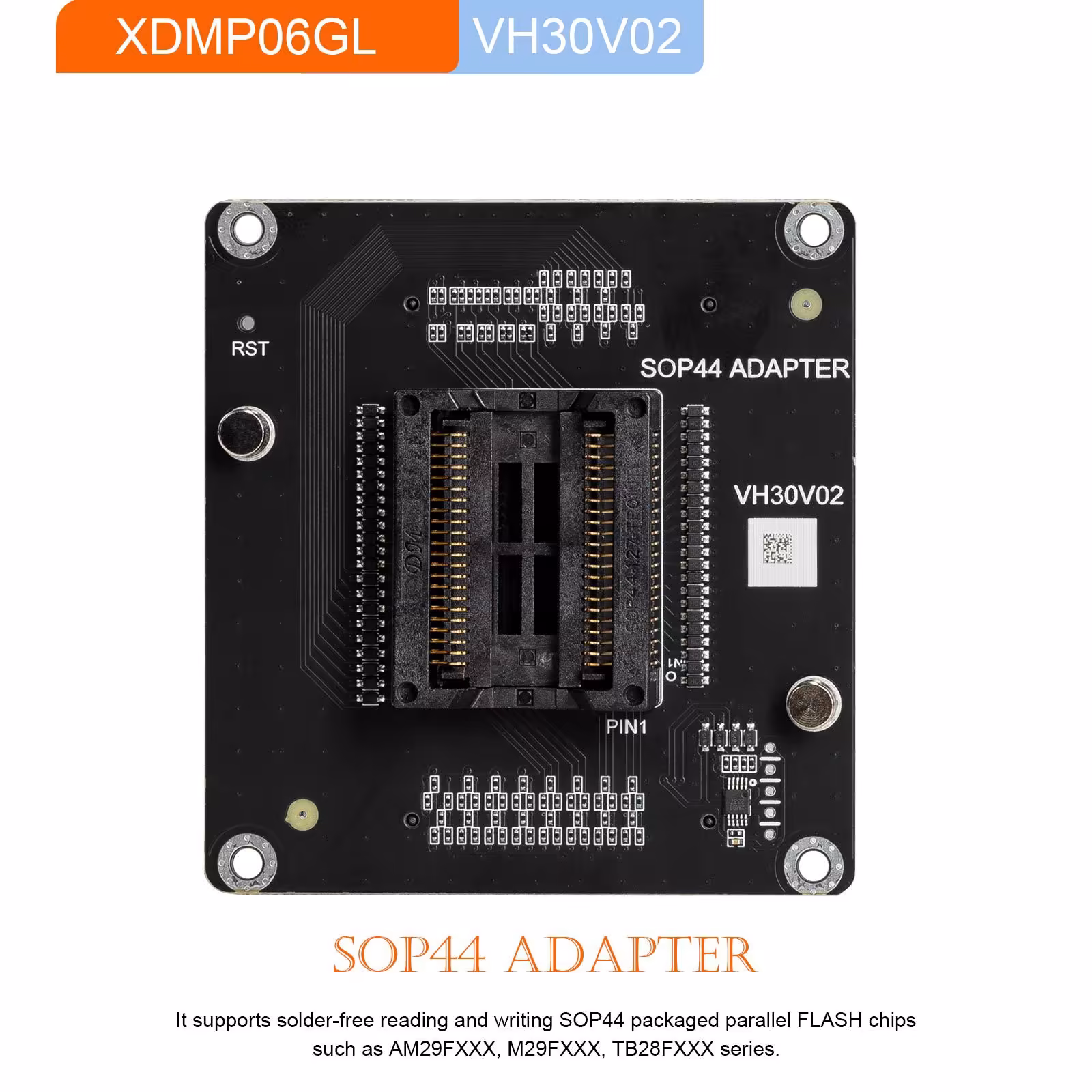 多プログラマーのための2024年の新しいXhorse XDMP06GL VH30 SOP44アダプター