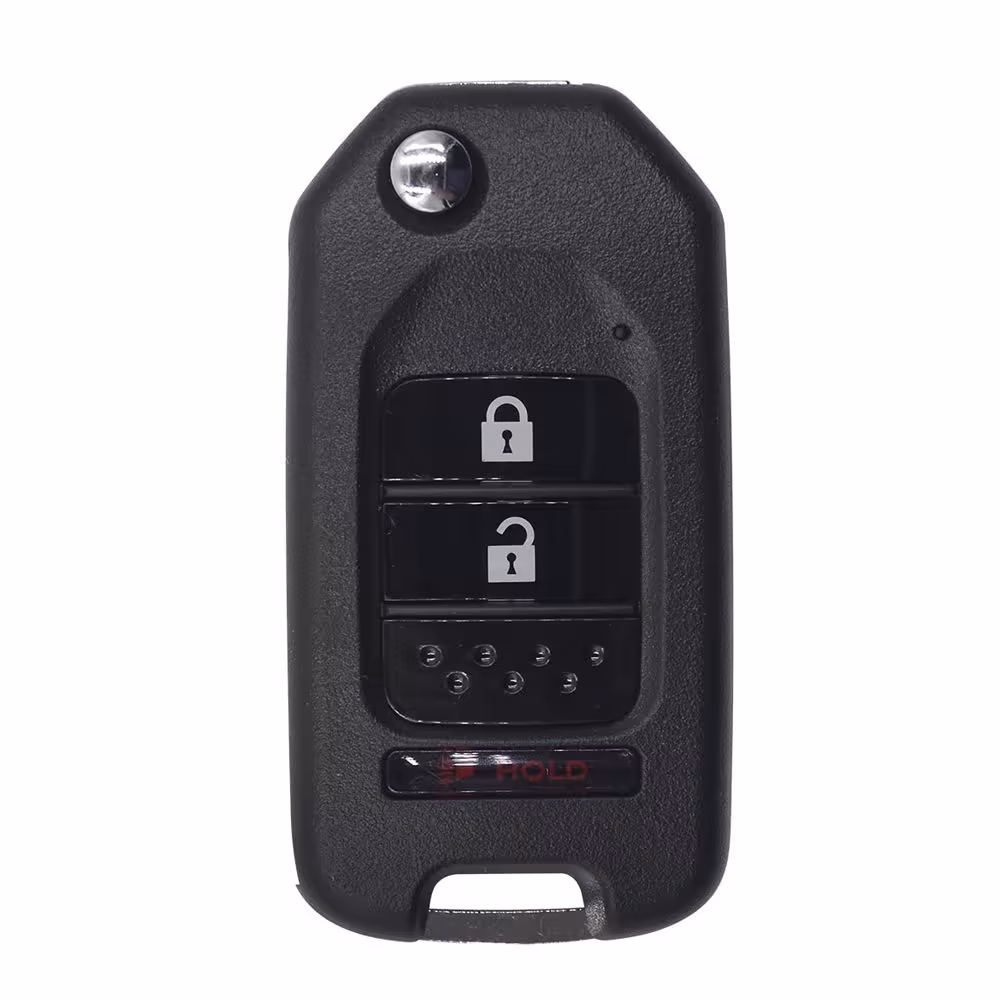 XHORSE XNHO02ENキープログラマーリモートキーホンダスタイルフリップ3ボタンリモート英語版
