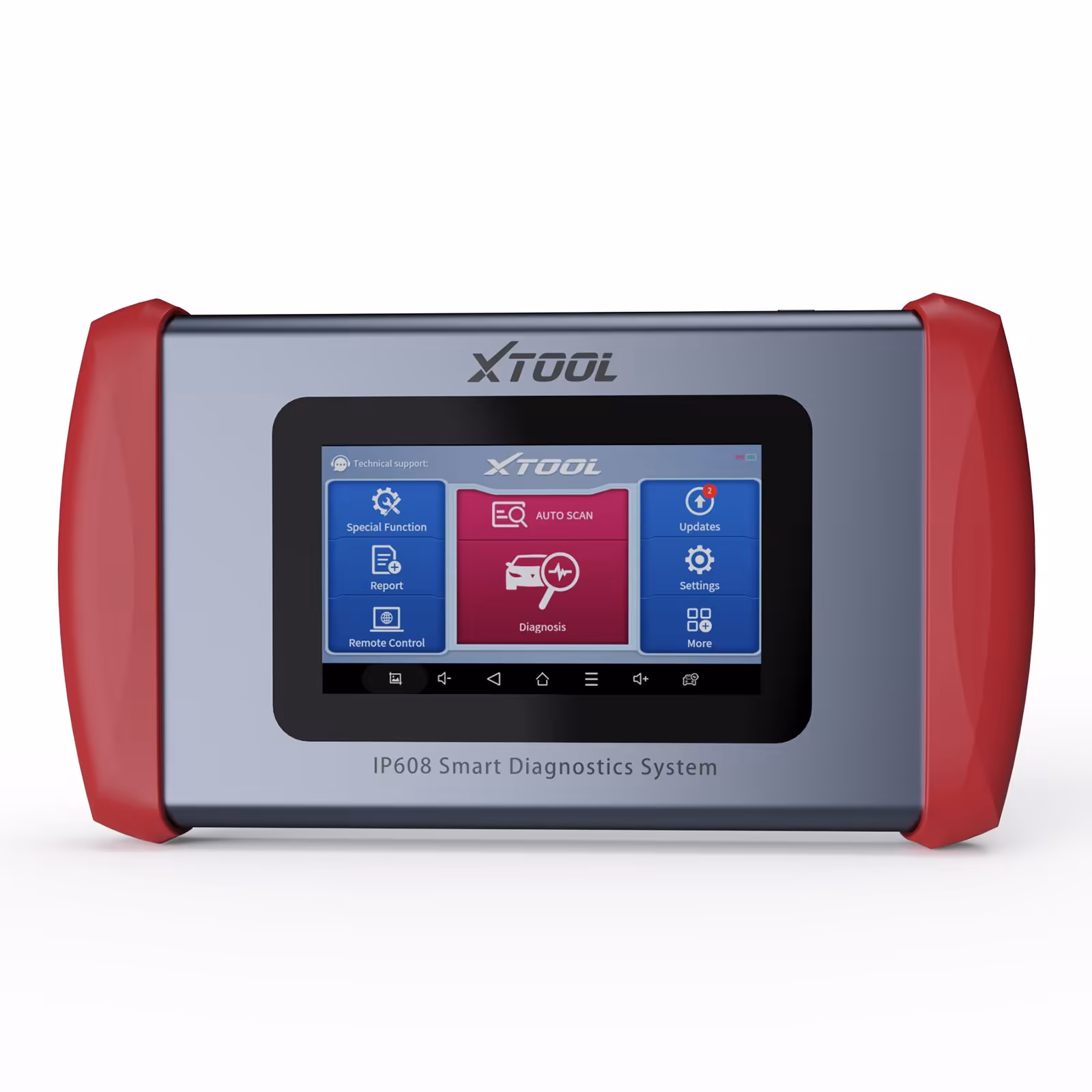 XTOOL Inplus IP608 OBD2のスキャナーの完全なシステムの診断ツールのサポートはFD 30+Servicesおよび寿命の自由な更新ができます
