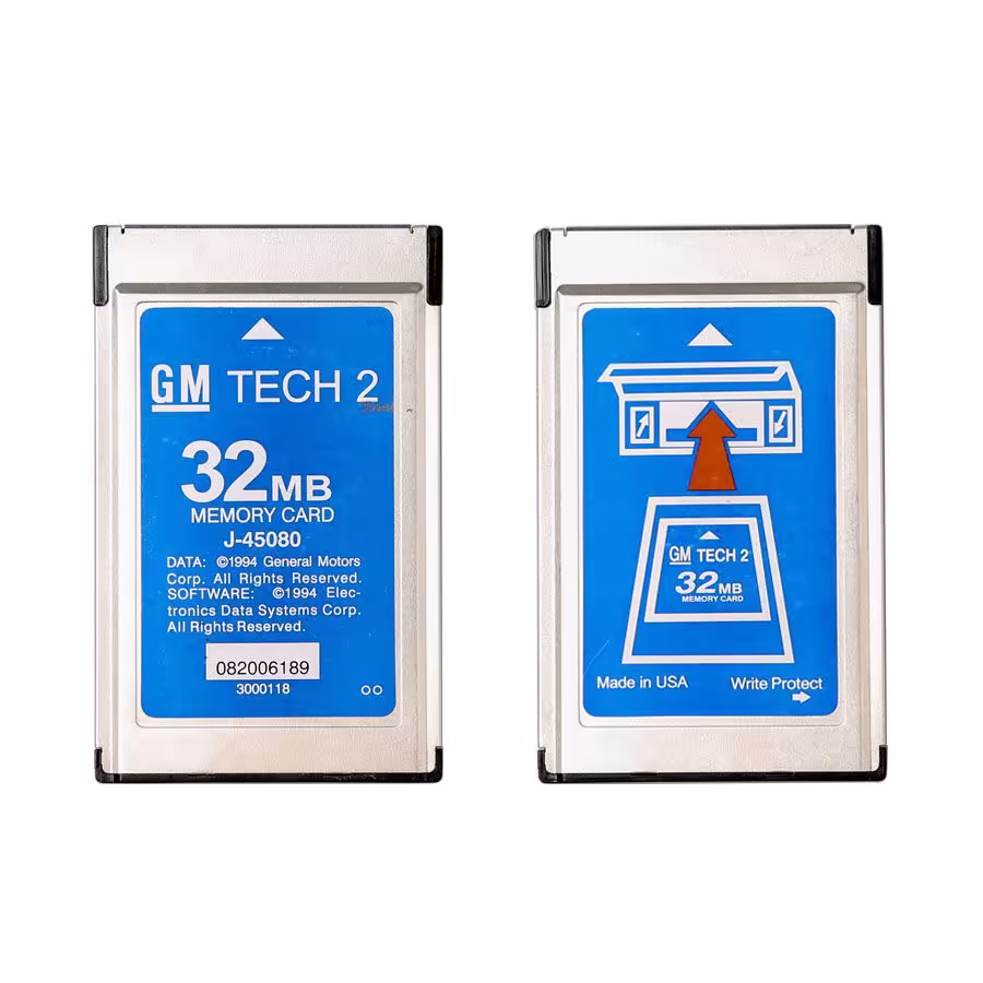 32MB Card for GM TECH2 (GM OPEL SAAB ISUZU SUZUKI & Holden)