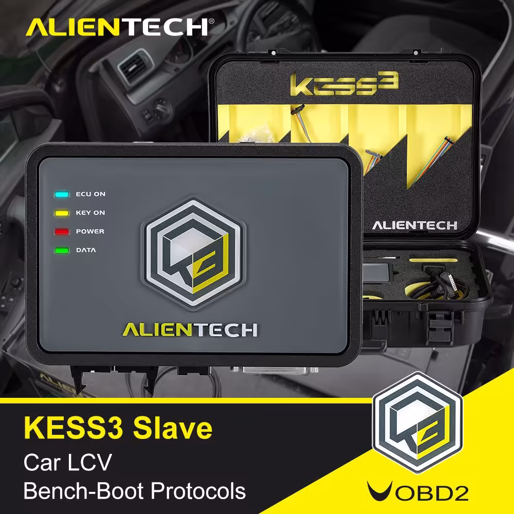 オリジナルAlientech KESS V3 KESS3スレーブカーベンチブートLCVプロトコルの活性化