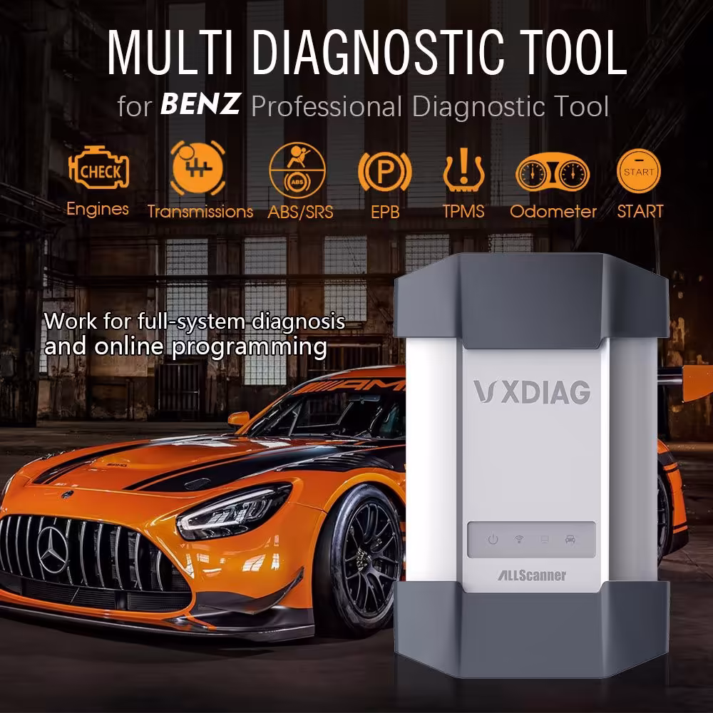 V2024.3 VXDIAG Benz C6 Star VXDIAG Multi Diagnostic Tool for Mercedes Support Online Coding