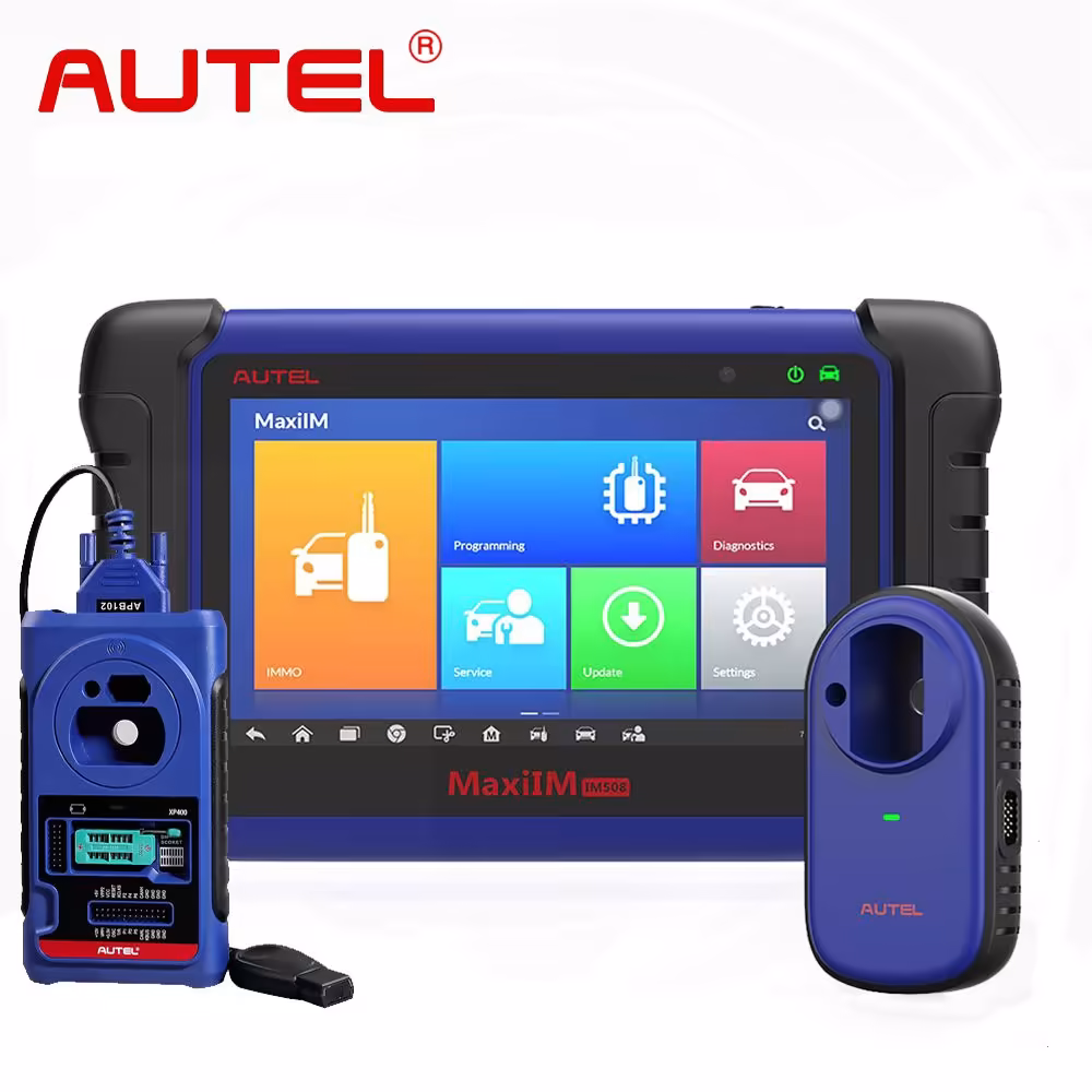 元のAutel MaxiIM IM508高度なIMMO及びキープログラミングツールプラスXP400キーおよび破片プログラマー