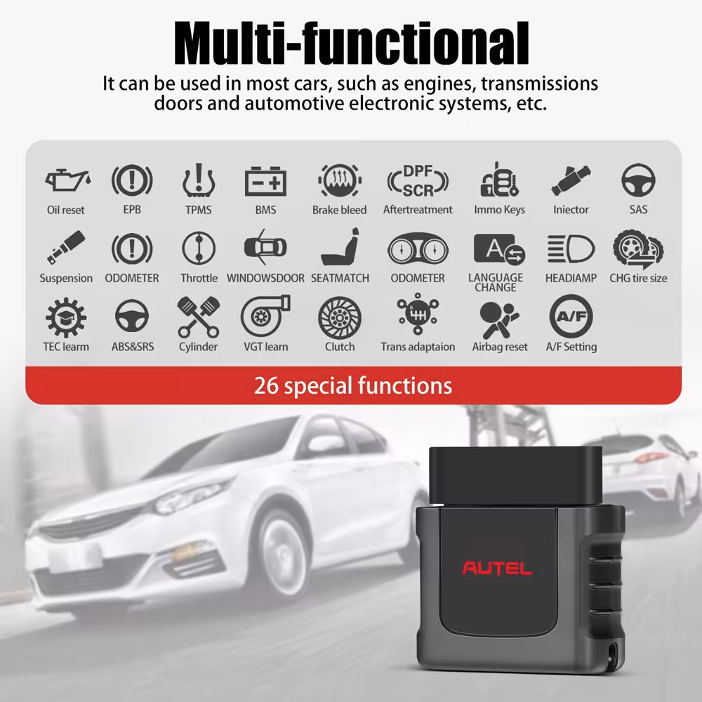  Original Autel MaxiVCI Mini VCI Mini Bluetooth Diagnostic Interface for MK808BT MK808TS MX808TS MP808TS TS608 MS906S