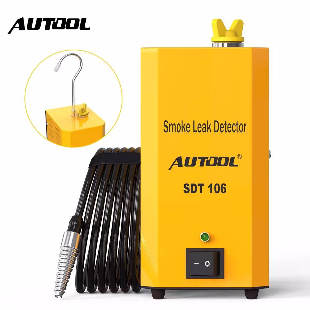 AUTOOL SDT-106 Diagnostic Leak Detector of Pipe Systems for Motorcycle/Cars/SUVs/Truck Smoke Leakage Tester