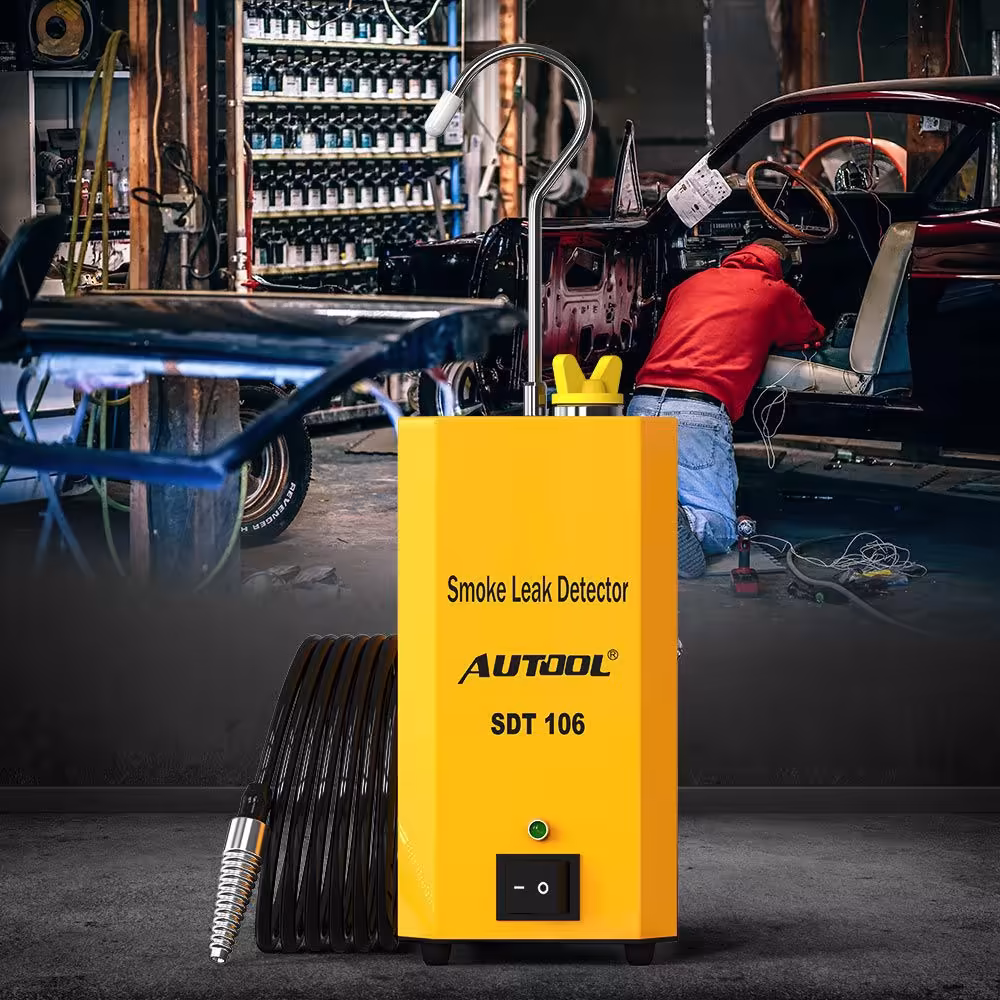 AUTOOL SDT-106 Diagnostic Leak Detector of Pipe Systems for Motorcycle/Cars/SUVs/Truck Smoke Leakage Tester