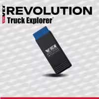 AutoVEI Truck Explorer Device Kit Revolution Trucks Programming & Diagnostic Tool with 100 Tokens