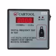 CARTOOL Digital Frequency Tester IR Tester Remote Key Frequency Tester (Frequency Range 100-1GMHZ)