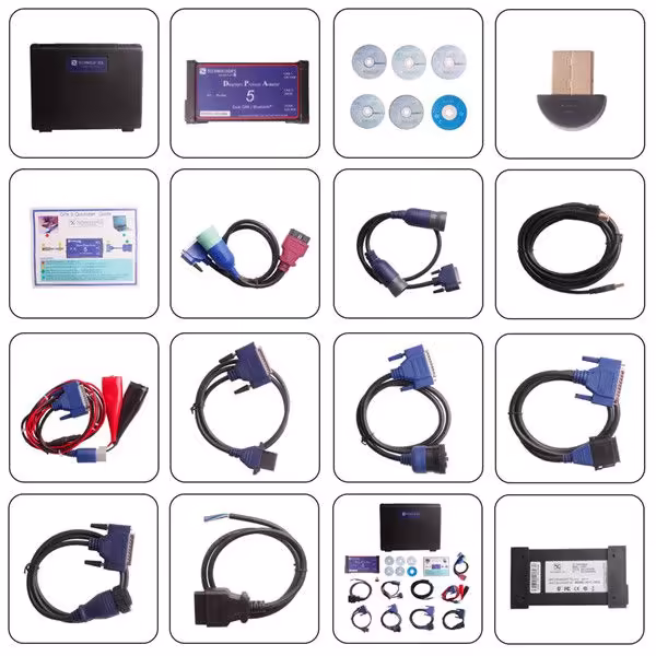 DPA5 Dearborn Protocol Adapter 5 Heavy Duty OBD2 Truck Scanner DPA 5 Diesel Heavy Duty Diagnostic Tool Without Bluetooth