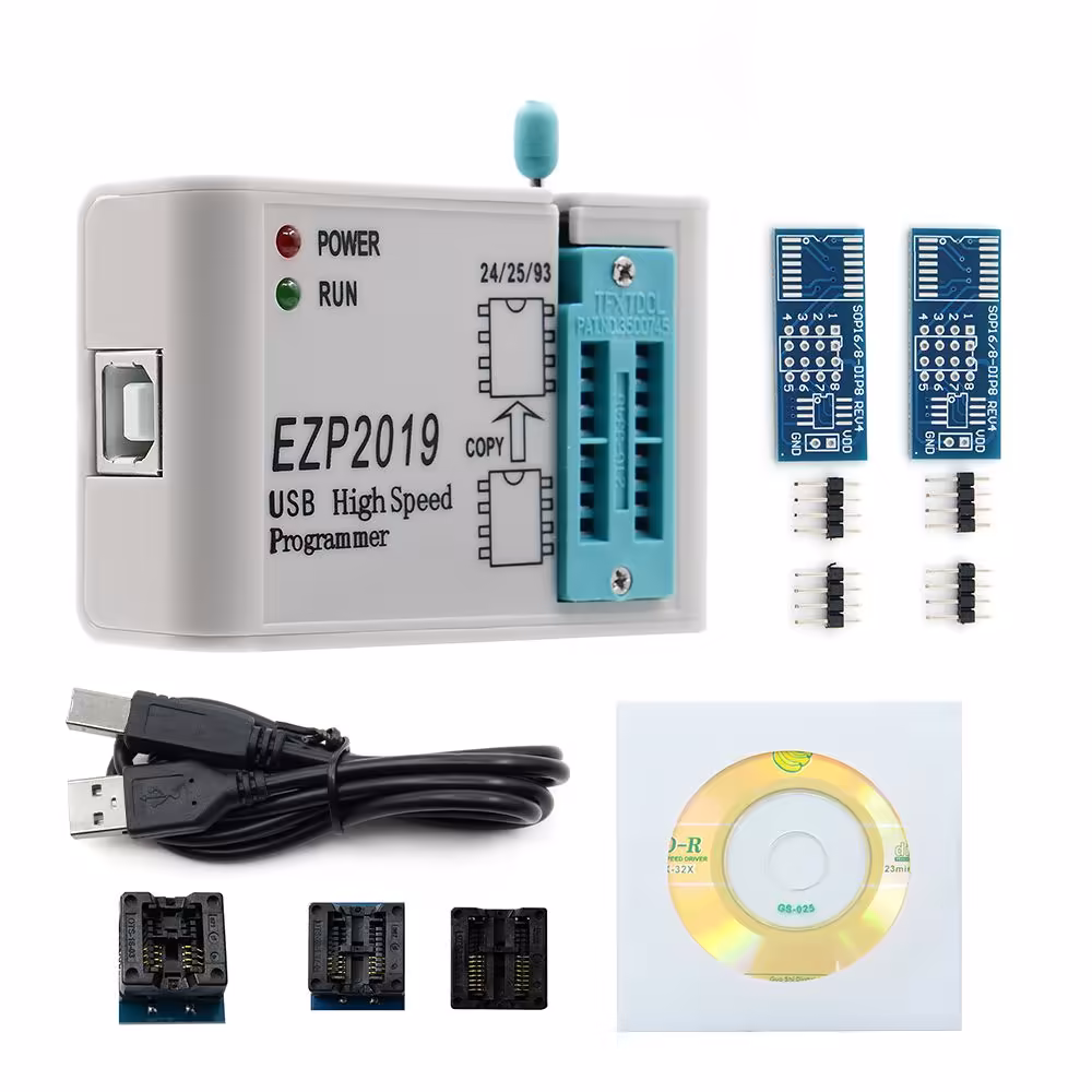 EZP2019高速USB SPIプログラマーサポート32Mフラッシュ24 25 93 EEPROM 25フラッシュBIOS破片