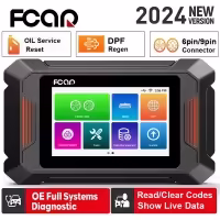 Fcar F802 Heavy Duty Truck Scanner Full System Diagnostic Tool D.P.F Regenerator Diesel OBD2 Scanner for Cummins/Caterpillar
