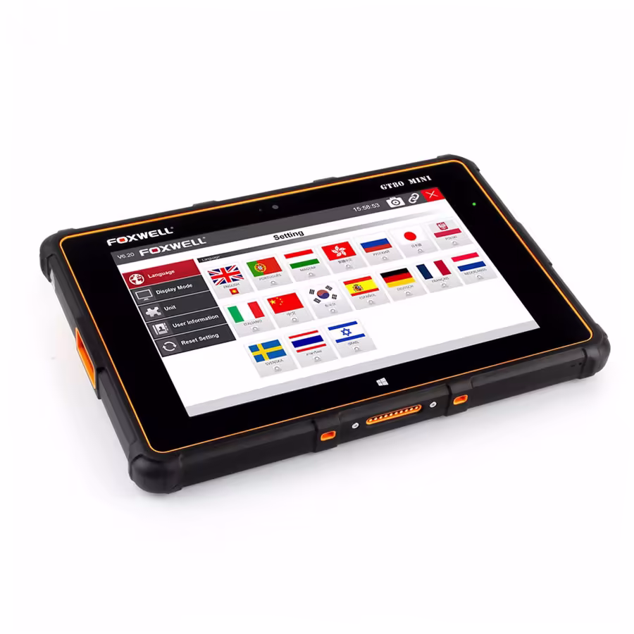 Foxwell GT80 Mini OBDII Car Diagnostic Scanner Tool support ABS SRS Airbag Engine Transmission