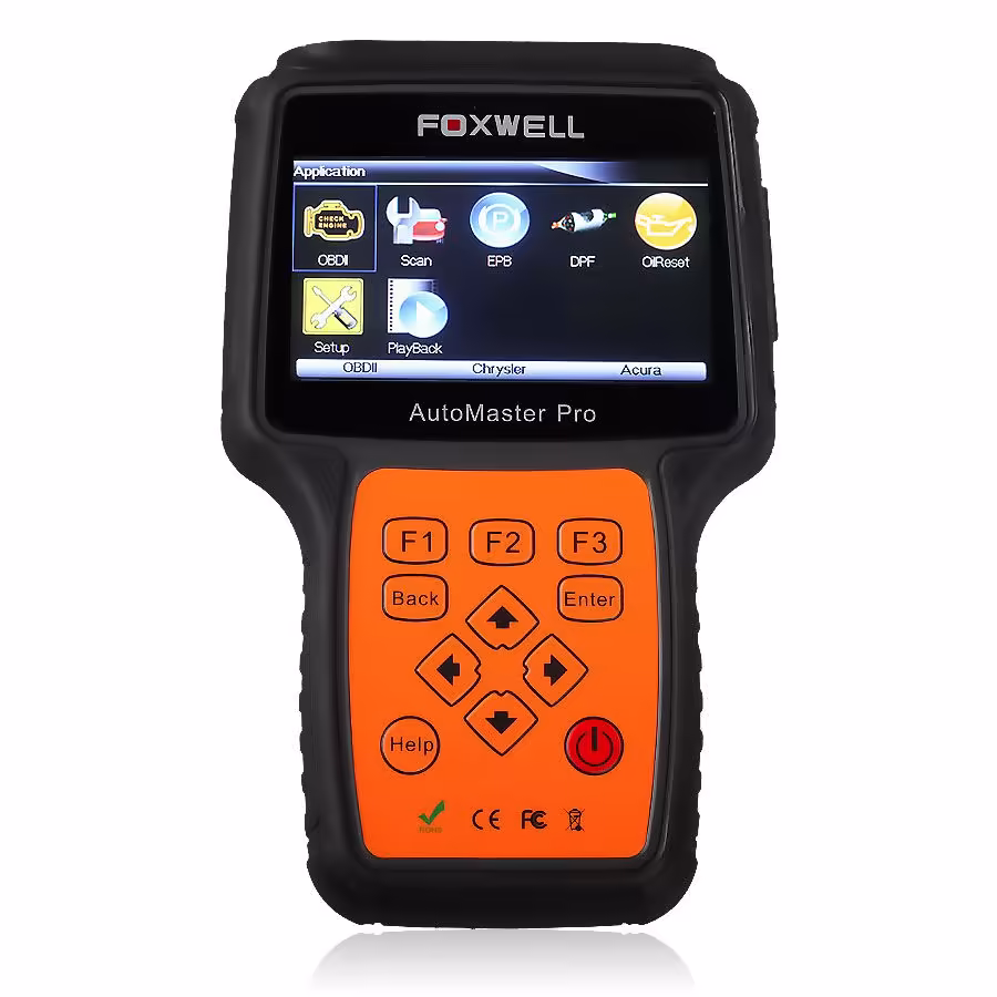 Foxwell NT642 AutoMaster プロヨーロッパはすべてのSystem+ EPB+ オイルサービススキャナーを作ります