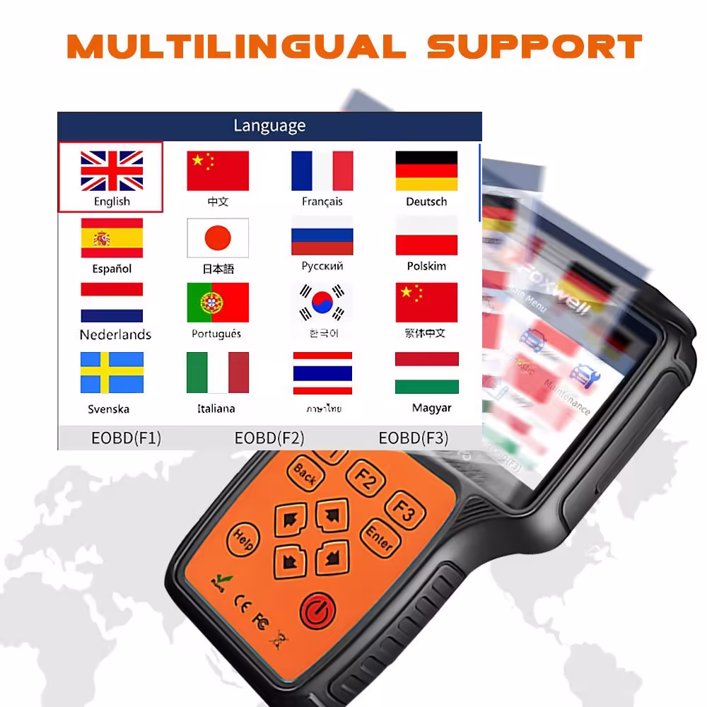 Foxwell NT680 Plus All System All Makes Scanner with Special Functions Updated Version of NT644 Pro