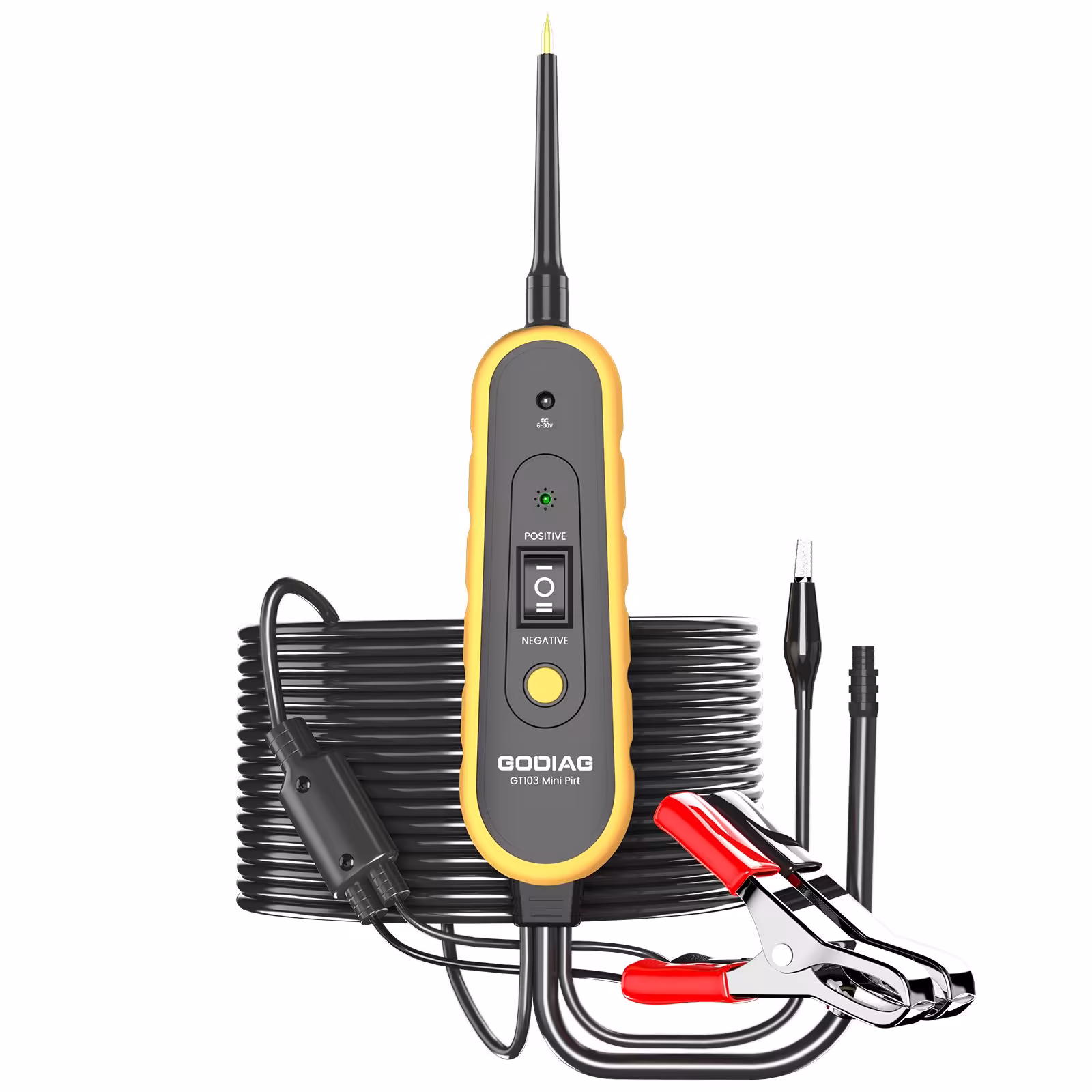 GODIAG GT103 Mini Pirt Electric Circuit Tester Vehicles Electrical System Diagnosis/ Fuel Injector Cleaning & Testing/ Relay Testing