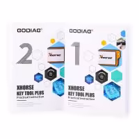2025 GODIAG Key Tool Plus Practical Instruction 1&2 Two Books for Locksmith and Vehicle Maintenance Engineer