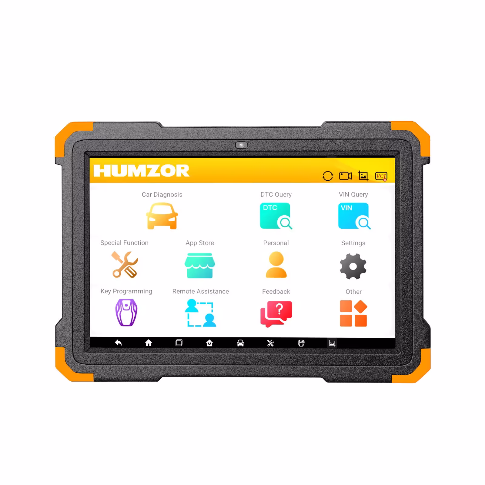 Humzor NexzDASプロBluetoothのタブレット完全なシステムの自動診断ツールの専門OBD2の走査器3年の自由な更新