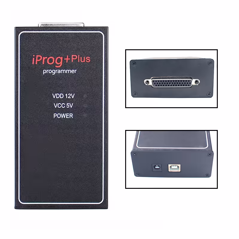 iprog pro V87 Full Iprog + Plus 777 with 6 adapters 3in1 IMMO/Mileage/Airbag Reset EEPROM OBD2 Auto Key Programmer Tool