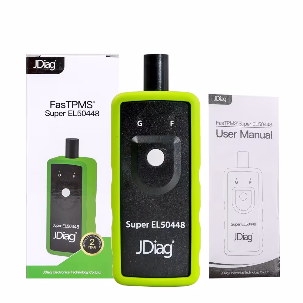 JDiag FasTPMS Super EL50448 for GM and Ford TPMS Relearn Auto TPMS Sensor Training Tool Auto Tire Pressure Monitor Sensor