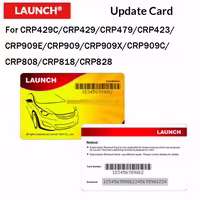 LAUNCH Original renew Card Pin Card Software Update Card Support for X431 CRP429C CRP479 CRP469 X431 CRP423 CRP909E CRP909 CRP909X
