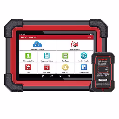 Bluetooth の CRP919E BT 診断スキャナーを立ち上げて、CAN FD DoIP および ECU コーディング 31+ OE レベルのメンテナンス機能をサポートします